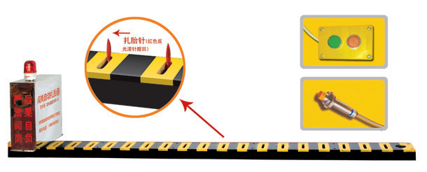 迁西县V3嵌入式闯岗自动扎胎器/阻车器